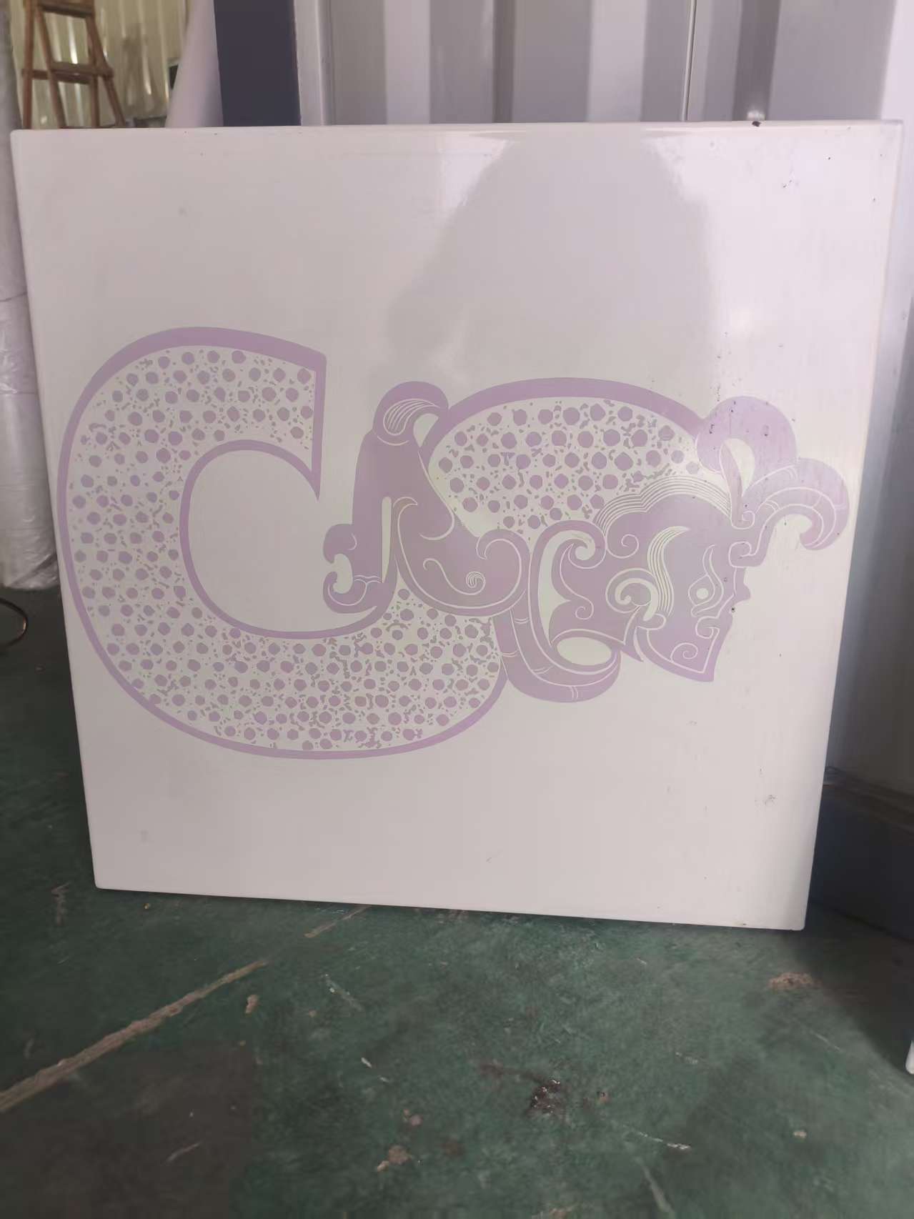 不锈钢,铝合金,亚克力,玻璃上做木纹彩涂5